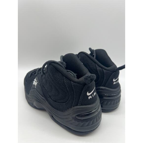 Nike Air Penny 2 Stussy Black Sneakers Shoes DQ5674-001 M7.5/W9 New - Picture 8 of 16